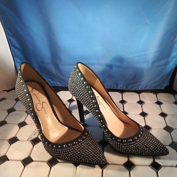Jessica Simpson Shoes - Jessica Simpson Black heels with Studs